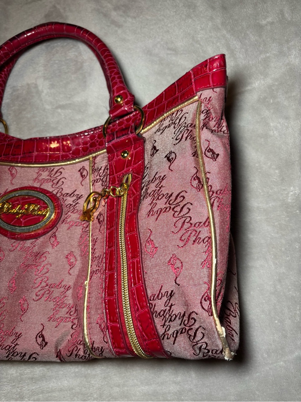 Baby phat Y2K tote shoulder bag - Picture 2 of 8